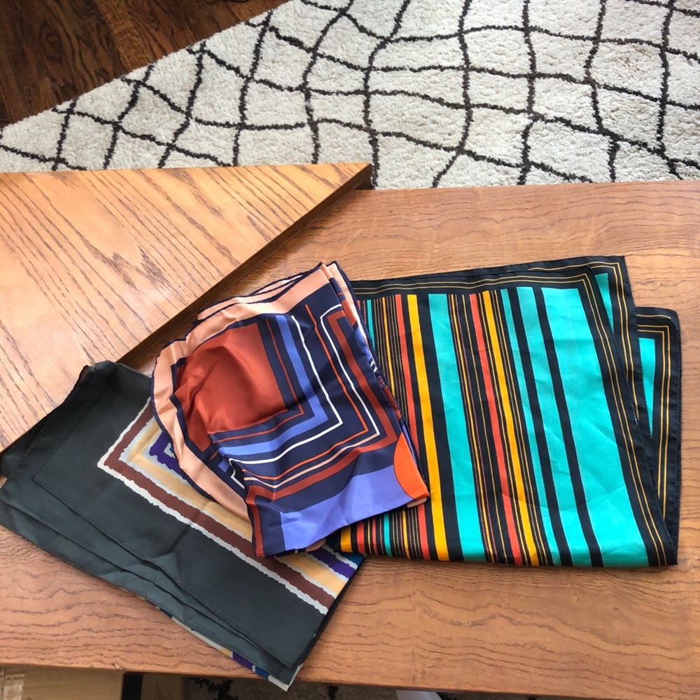 Colorful scarf bundle